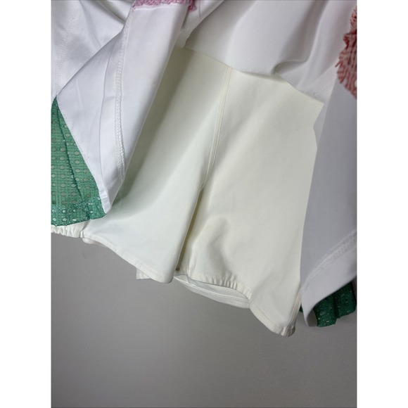 New Tuckernuck Sport Radical Rainbow 14 in Carly Tennis Skirt Skort Sz Large L - Picture 5 of 10